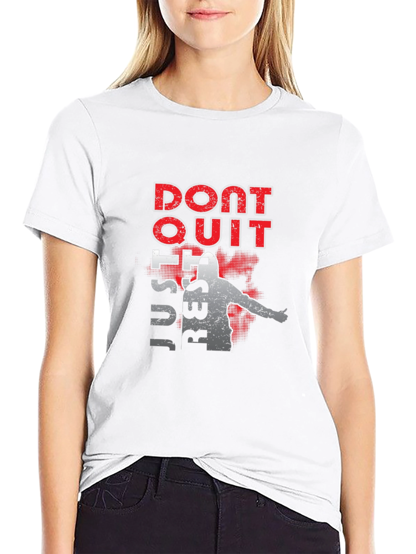Motivational Dont Quit Graphic Tee