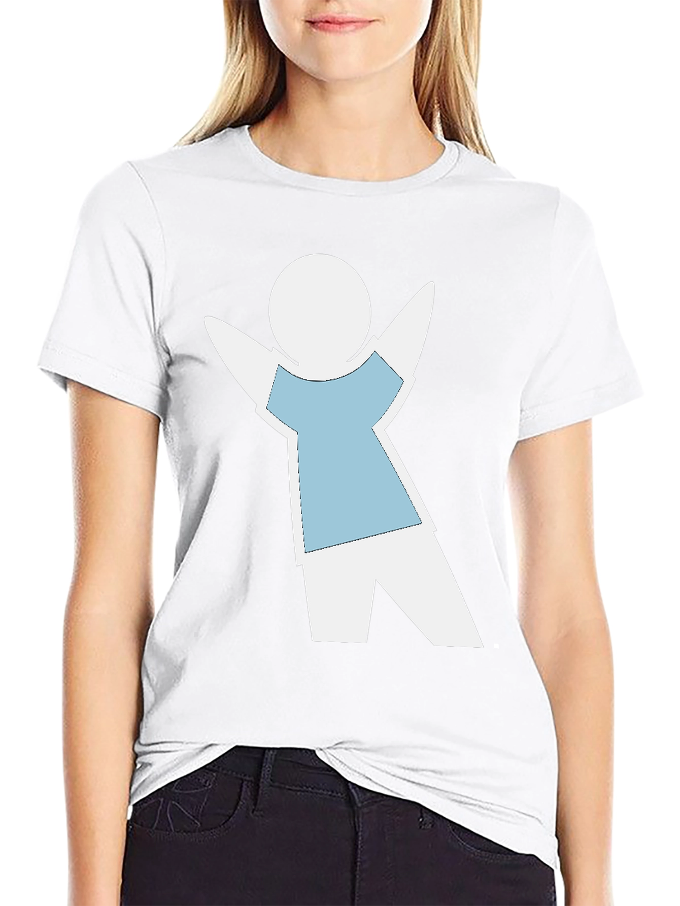 Whimsical Stick Figure Tee