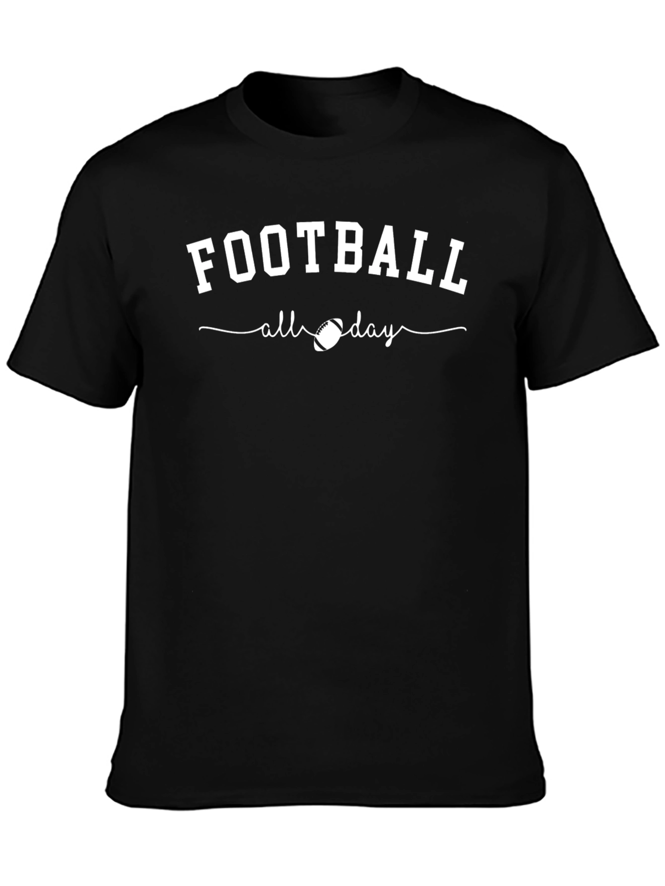 Football All Day Graphic T-Shirt