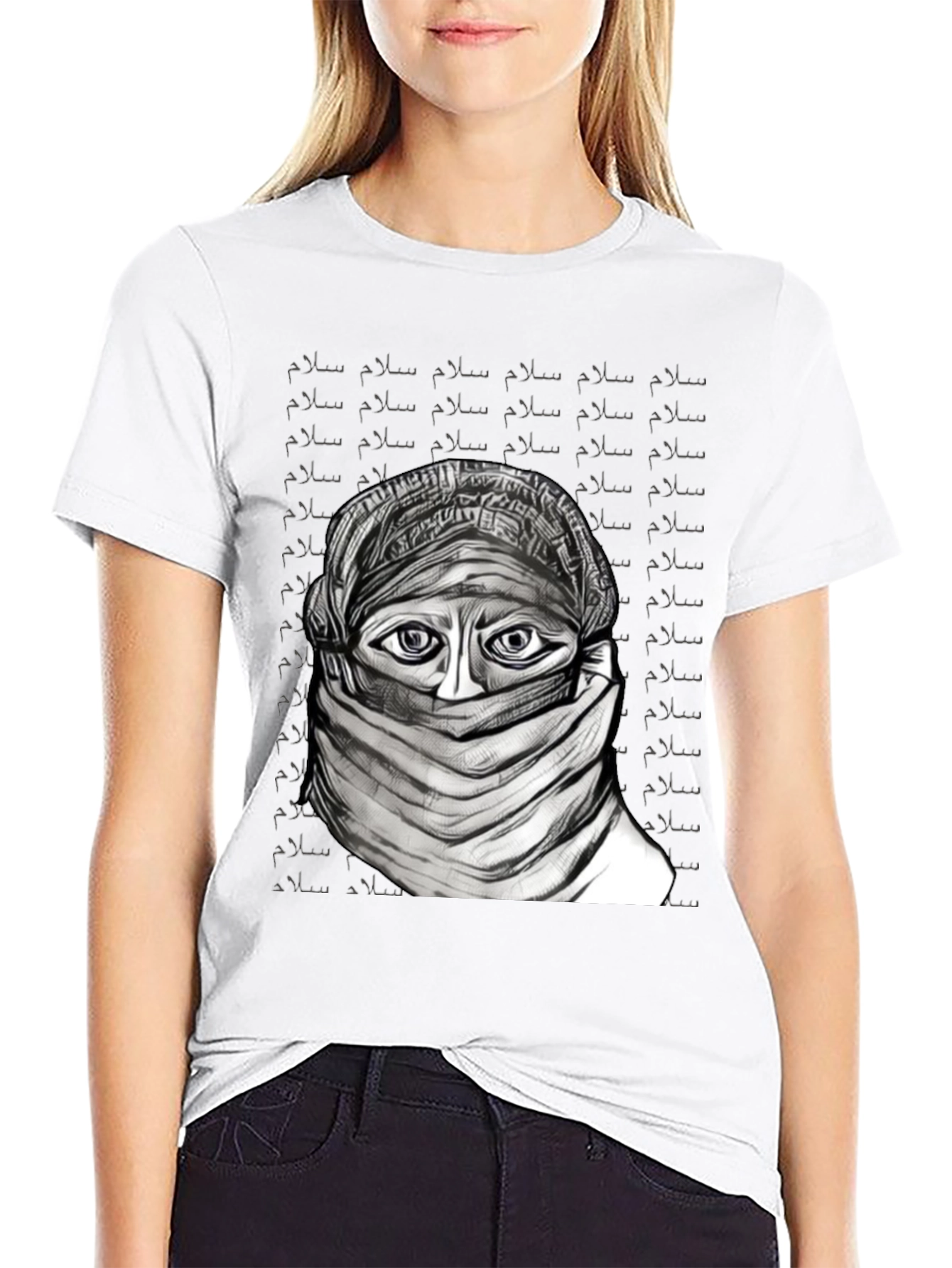 Artistic Salam Graphic T-Shirt