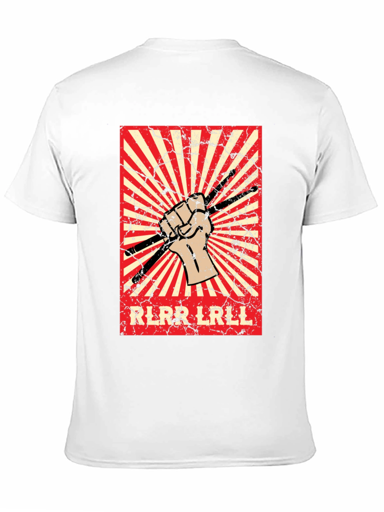 Drummer Hand Drumsticks Graphic Tee