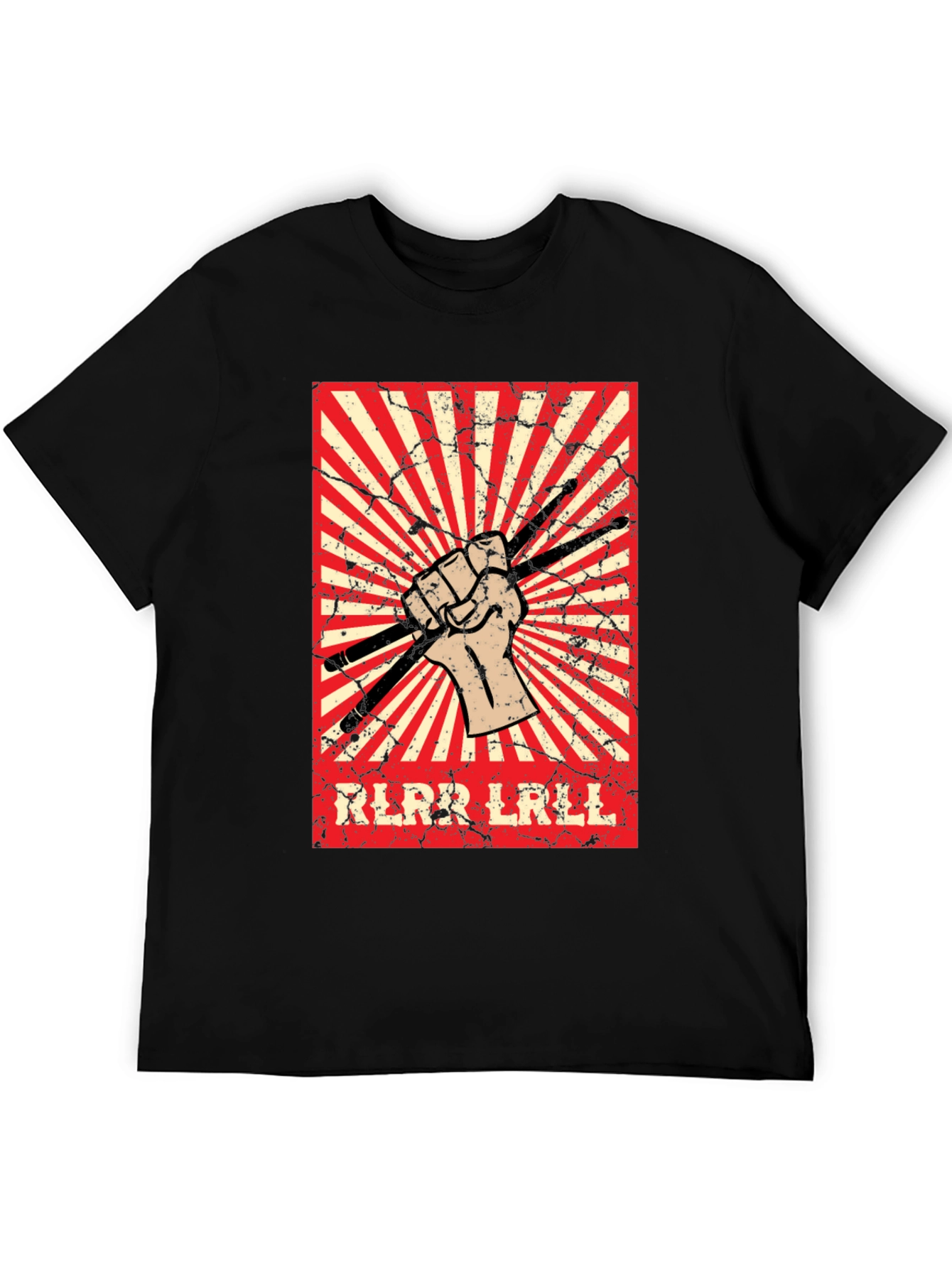 Drummer Hand Drumsticks Graphic Tee
