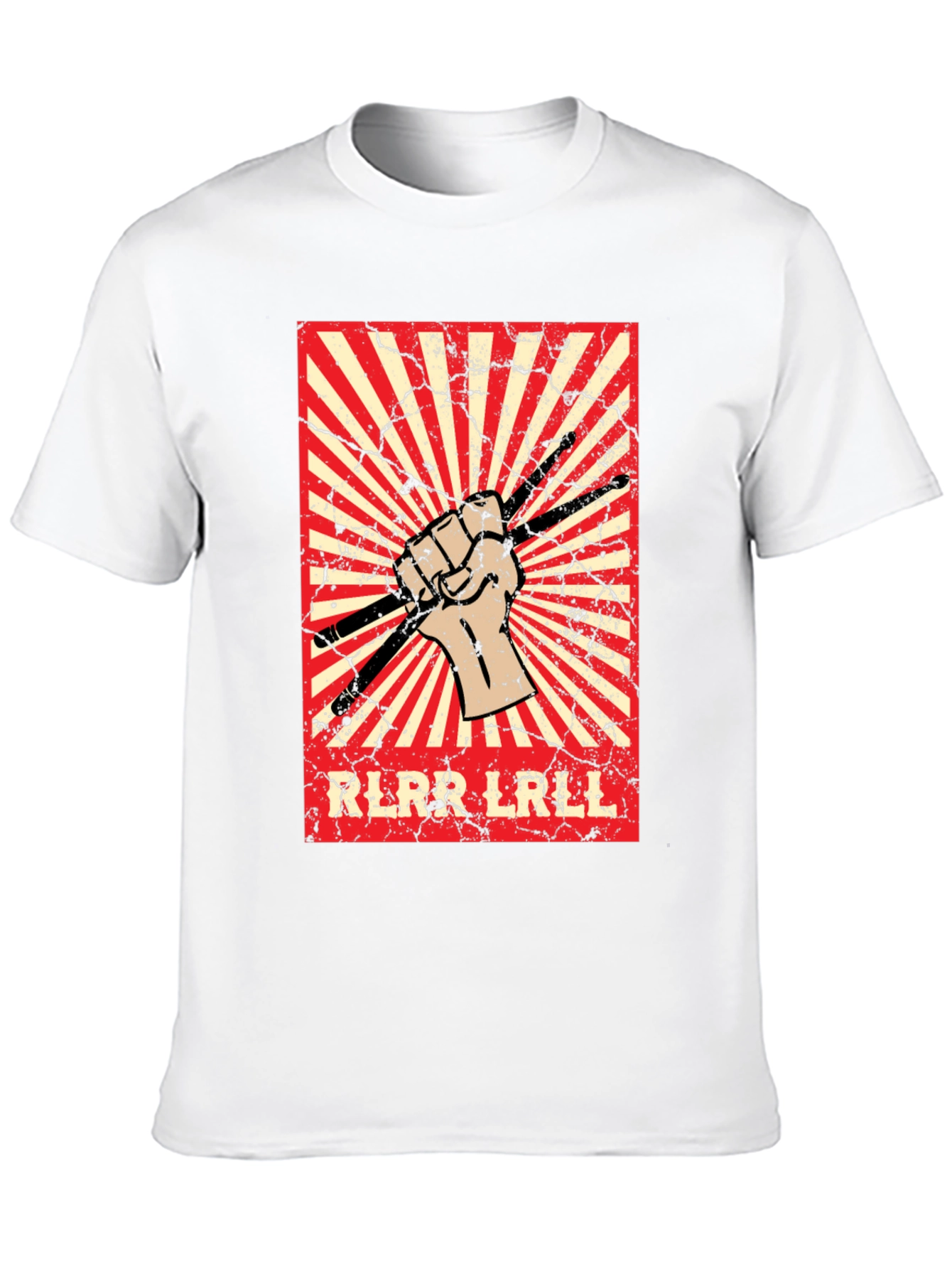 Drummer Hand Drumsticks Graphic Tee