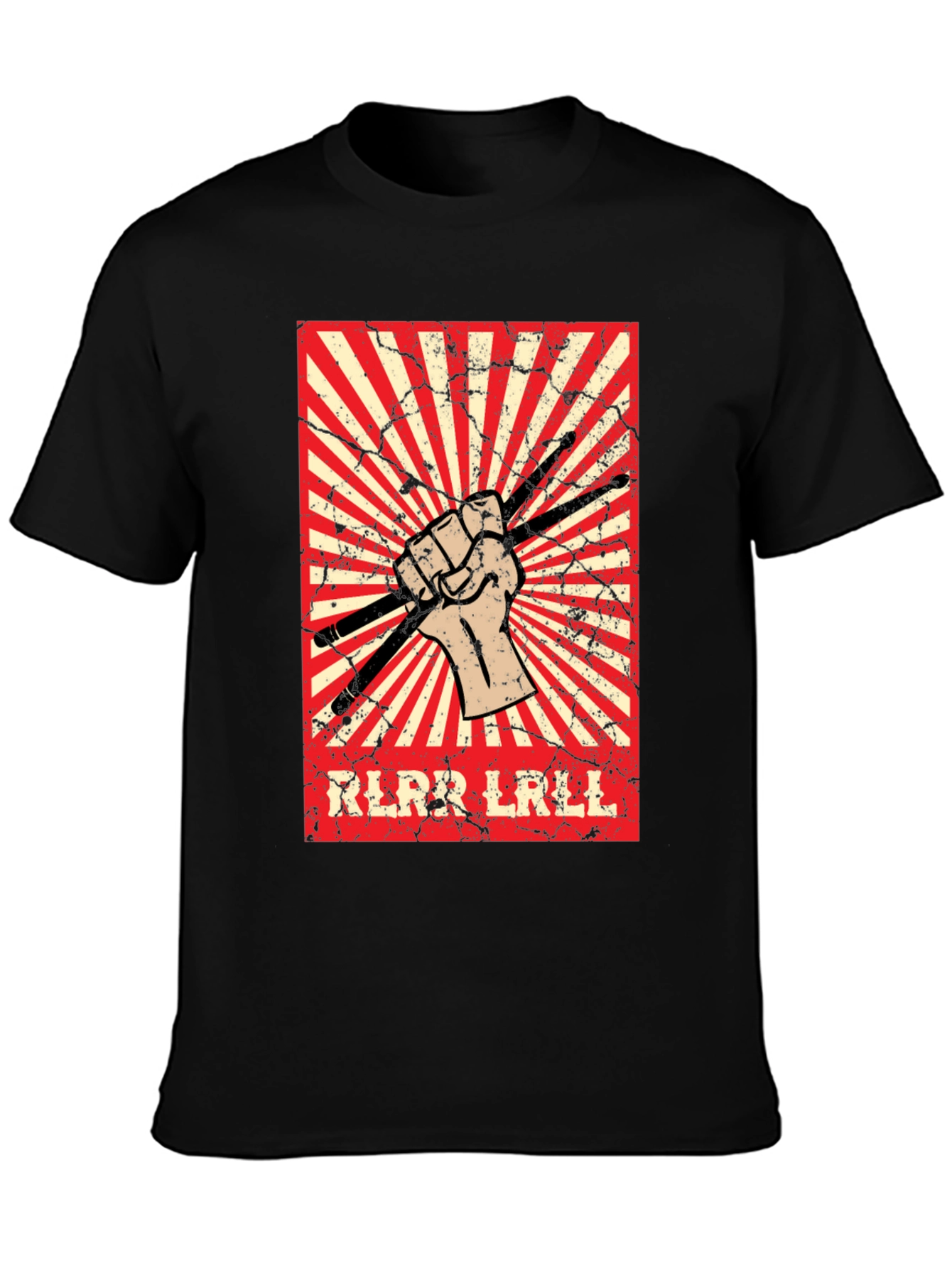 Drummer Hand Drumsticks Graphic Tee