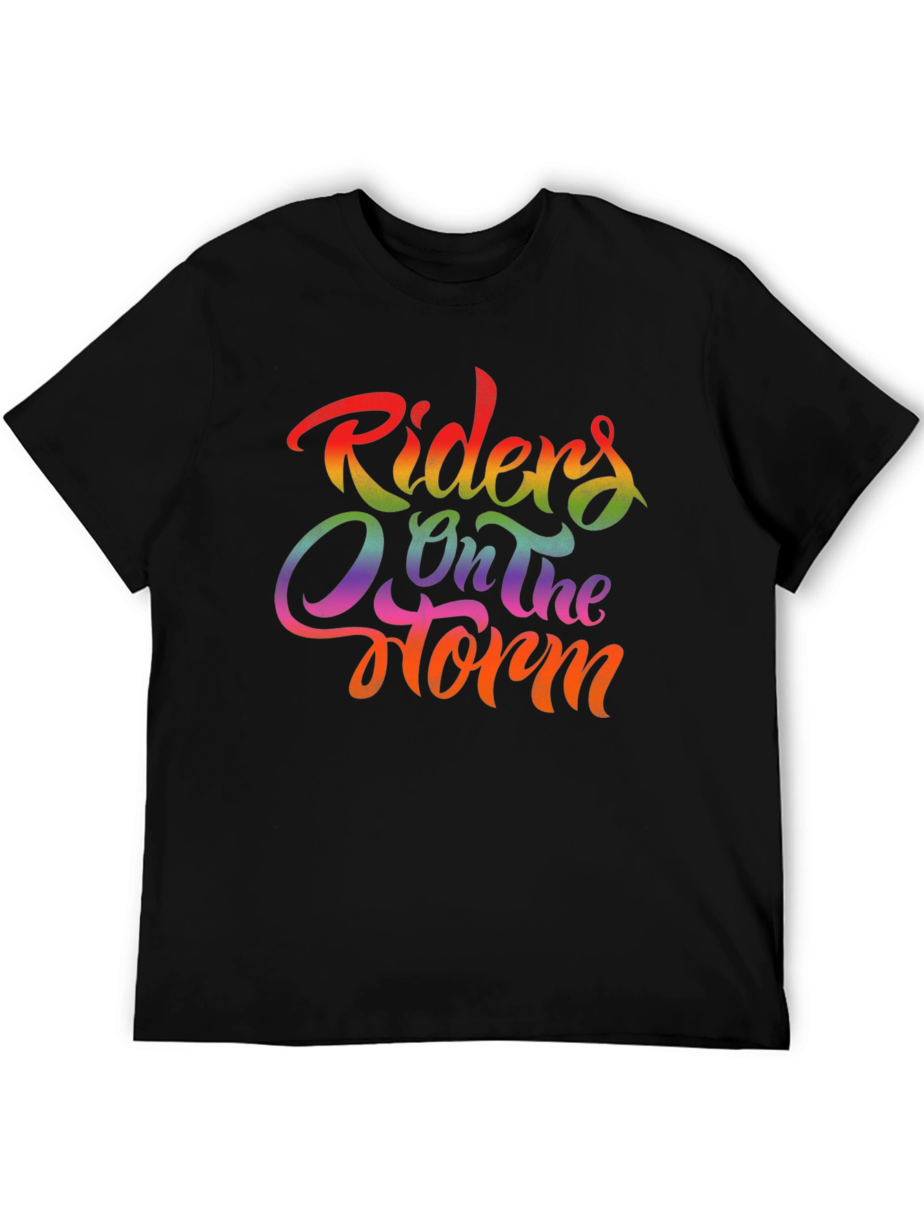 Riders On The Storm Rainbow T-Shirt
