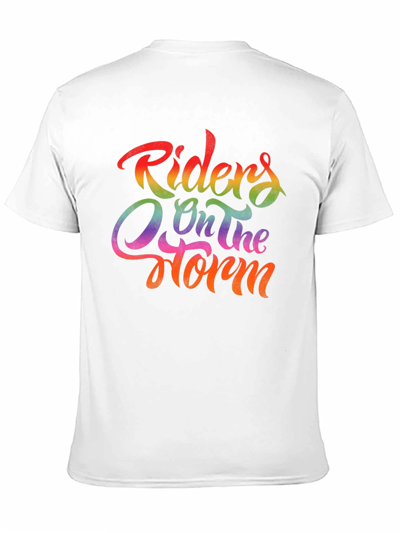 Riders On The Storm Rainbow T-Shirt